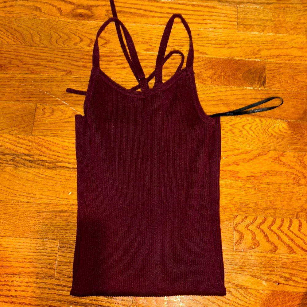 Plum body con knee length dress